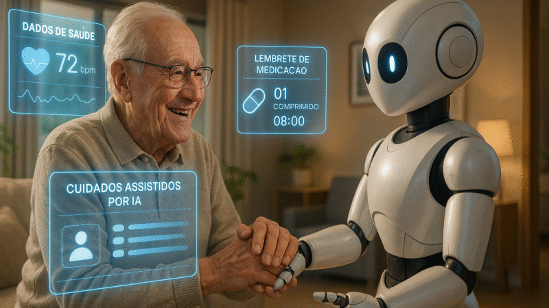 Envelhecimento Inteligente: Como a IA Está Transformando os Cuidados com a Terceira Idade